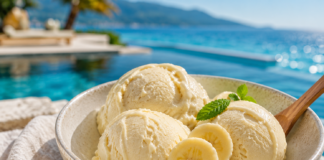 Glace à la banane maison ultra-crémeuse, sans sorbetière et sans sucre ajouté