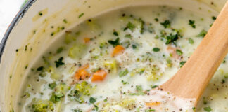 Soupe crémeuse de brocoli : le bonheur est dans le bol